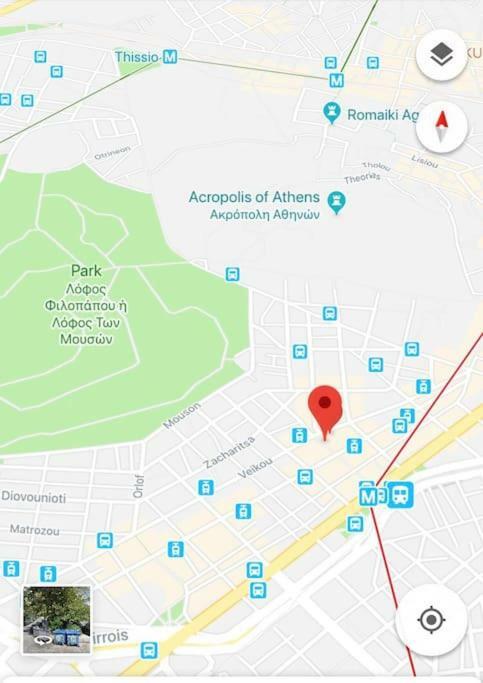 Stefanias Sunny Acropolis Studio On Drakou Pedestrian Atenas Exterior foto